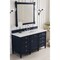 James Martin Vanities Brittany 60in Single Vanity, Victory Blue w/ 3 CM White Zeus Quartz Top 650-V60S-VBL-3WZ - alternate 4
